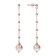 Load image into Gallery viewer, Delicate Pearl Drop Earrings - BRONZALEUR EARINGS Best
