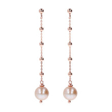 Load image into Gallery viewer, Delicate Pearl Drop Earrings - BRONZALEUR EARINGS Best
