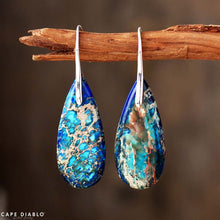 Load image into Gallery viewer, Intense Ocean Energy Earrings - EARINGS ALL
