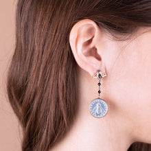 Load image into Gallery viewer, Lira and Bee Dangling Earrings - BRONZALEUR EARINGS Best
