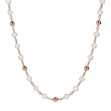 Load image into Gallery viewer, Maxima Long Necklace with Bicolor Pearls - BRONZALEUR
