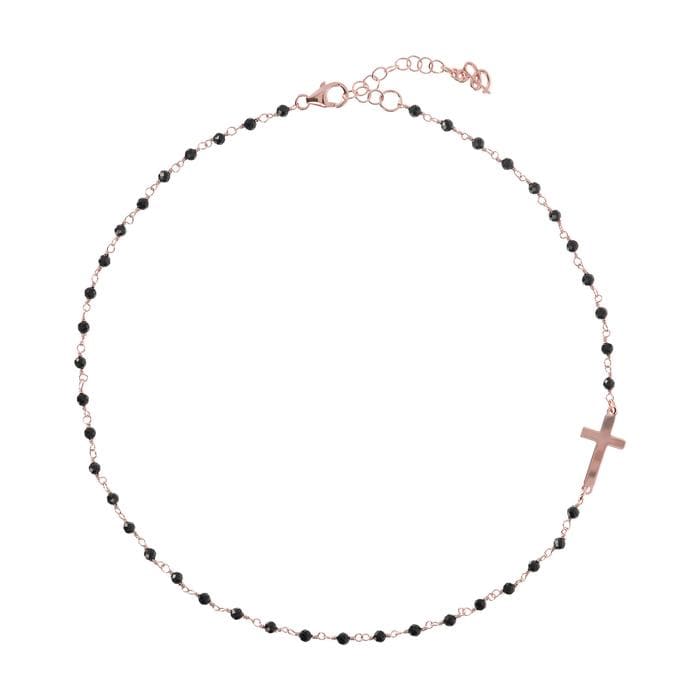 Rosary Necklace with Cross - BRONZALEUR NECKLACE ALL