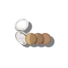 Load image into Gallery viewer, Silver Refillable Compact - Face Makeup ALL BRONZER MAKEUP
